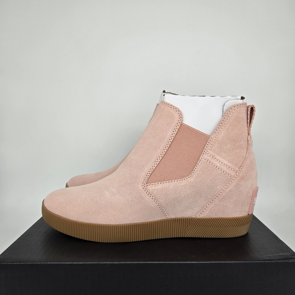 New Sorel Women's Out N About Slip-On Wedge Shoes Booties Women's Size 9.5 - Picture 1 of 9